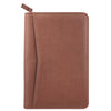 Leed's Terra Cotta Pedova Jr. Zippered Padfolio with FSC Mix Paper