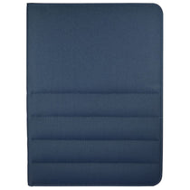 Leed's Navy Puffer Zippered Padfolio with FSC Recycled Paper