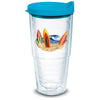 Tervis Turquoise Classic Tumbler 24 oz. - Embroidered Emblem