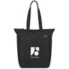 48-Hour Gemline Black Renew rPET Zippered Tote