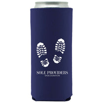 Best Promotions USA Navy 12oz. Slim Neoprene Seltzer Coolie