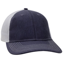 Ahead Navy Linen/White Brant Cap