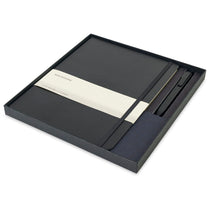 Moleskine Black X-Large Notebook and GO Pen Gift Set