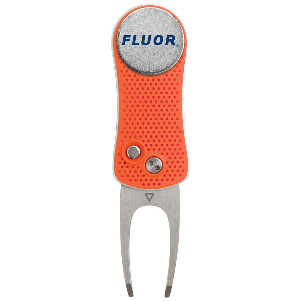 Ahead Orange/Silver Switchfix Divot Repair Tool