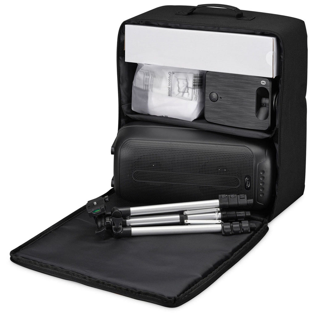 iLive Black  Cinema Pop-Up Movie Theater Kit