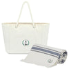 Gemline Natural Bayside Boat Bag & Towel Set
