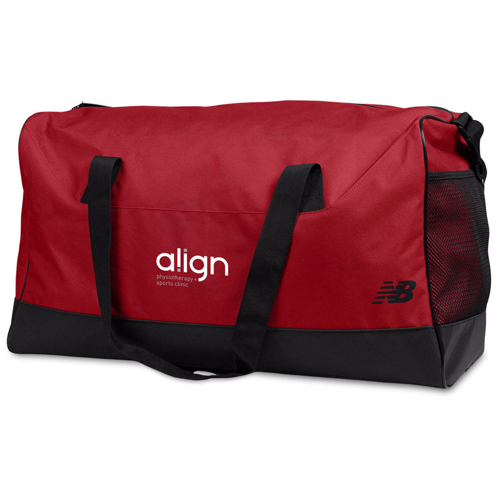 New Balance Red Essentials Large Duffel