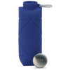 Gemline Royal Blue Clix Collapsible Silicone Bottle w/ Carabiner - 23 Oz.