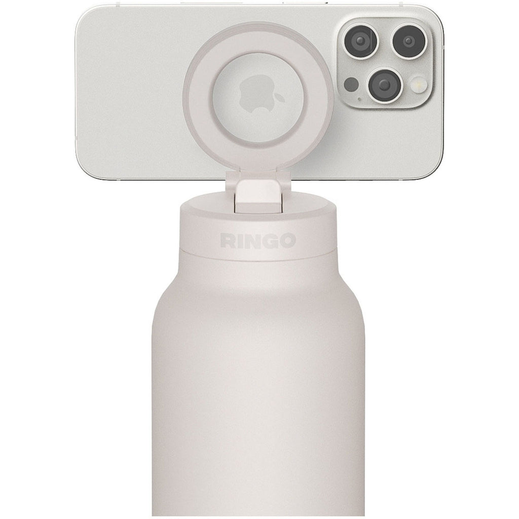 RINGO Ivory Pro Water Bottle with Magnetic Booster Ring - 24 Oz.
