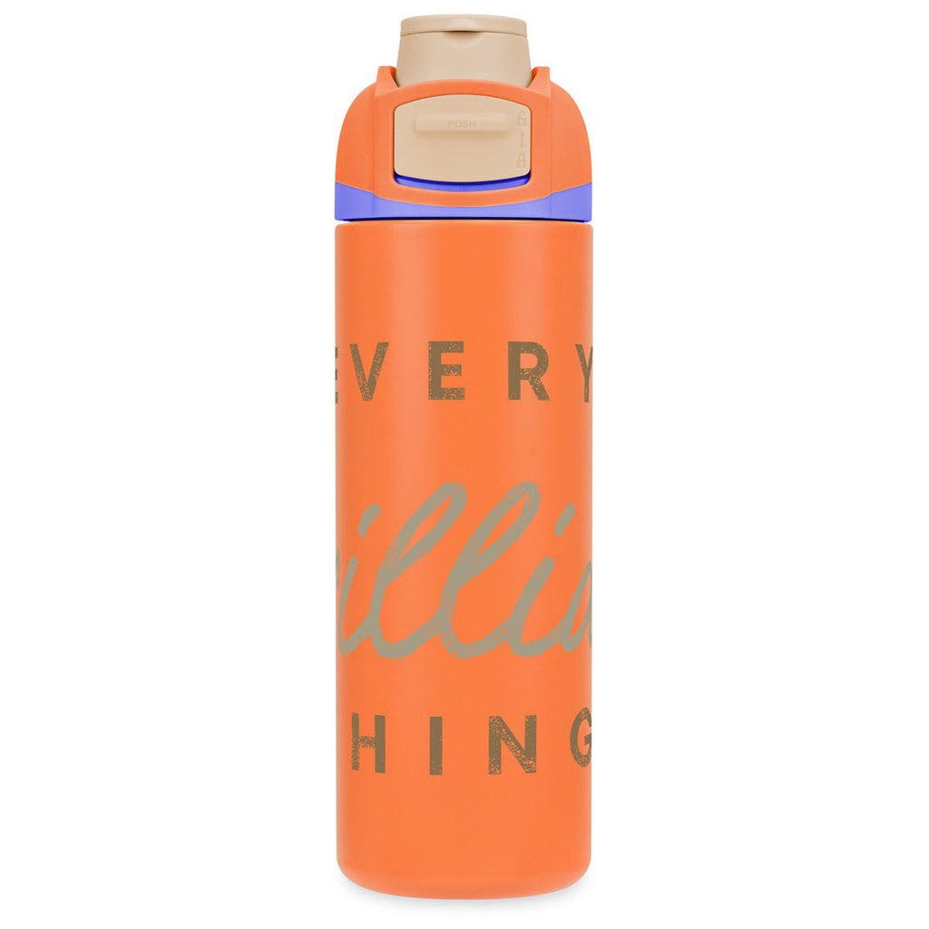 Aviana Vibrant Orange Arc Bottle - 25 Oz.