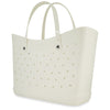 Crocs White Classic Large Tote