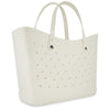 Crocs White Classic Large Tote