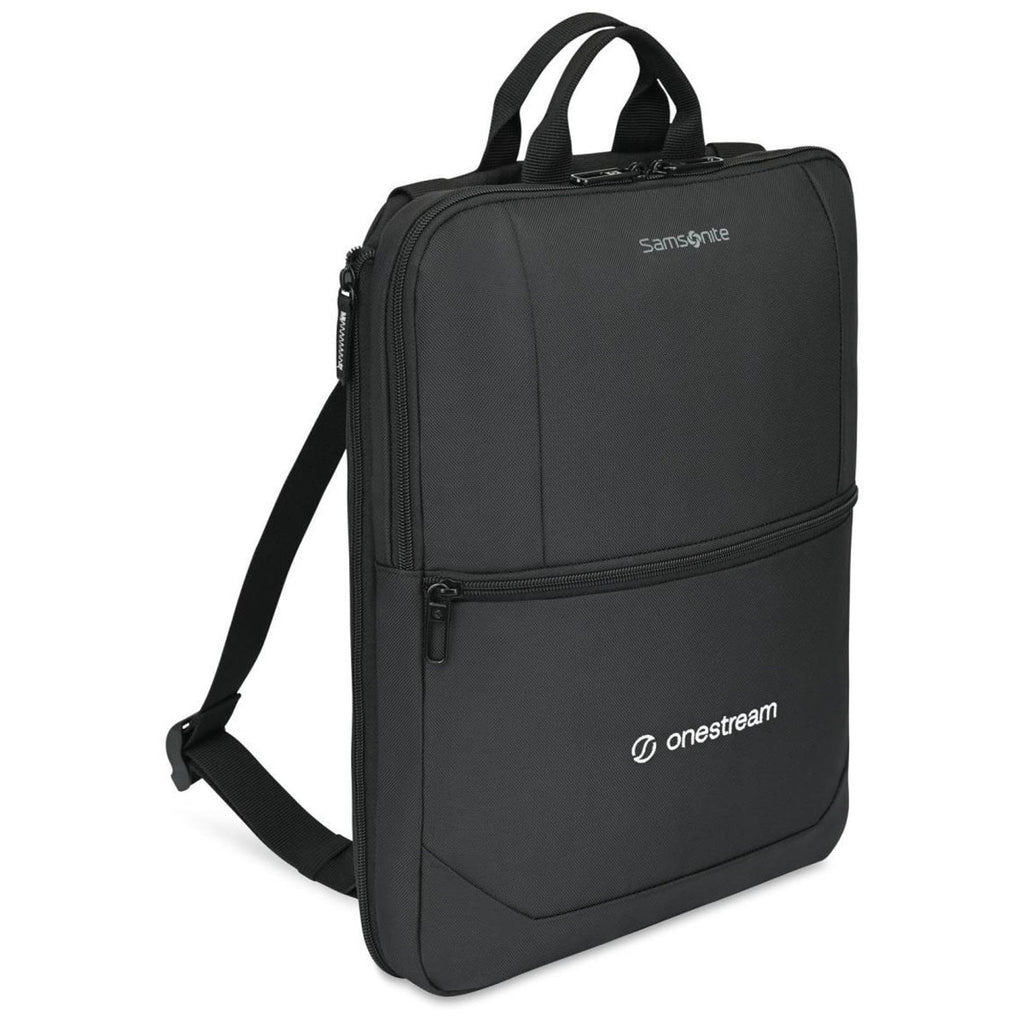 Samsonite Stone Grey Outline Pro Carry-On and Convertible Backpack Set