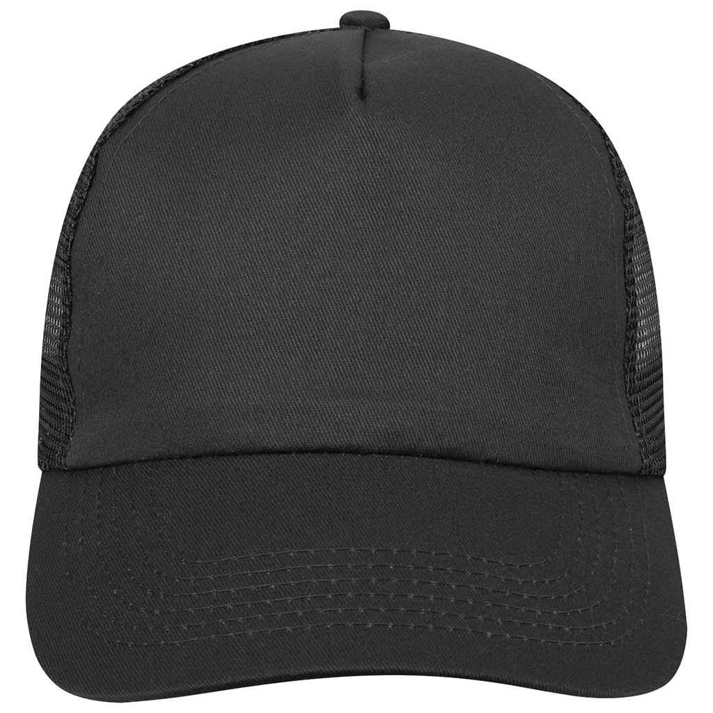 Hit Black 5 Panel Mesh Back Price Buster Cap
