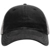 Richardson Black/Charcoal Garment Washed Trucker