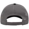 Richardson Black/Charcoal Garment Washed Trucker