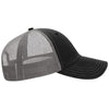 Richardson Black/Charcoal Garment Washed Trucker