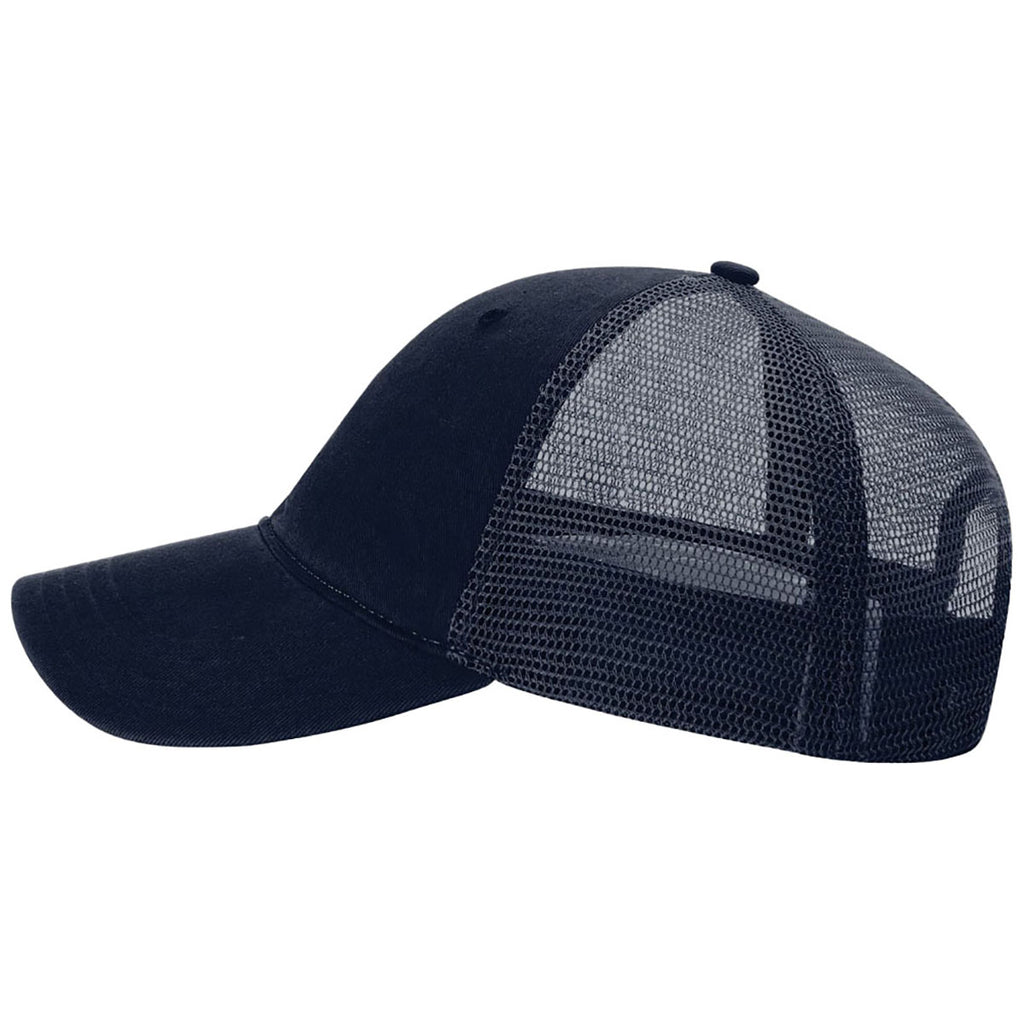 Richardson Navy Garment Washed Trucker