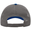 Richardson Royal/Charcoal Garment Washed Trucker