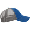 Richardson Royal/Charcoal Garment Washed Trucker