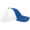 Richardson Royal/White Garment Washed Trucker
