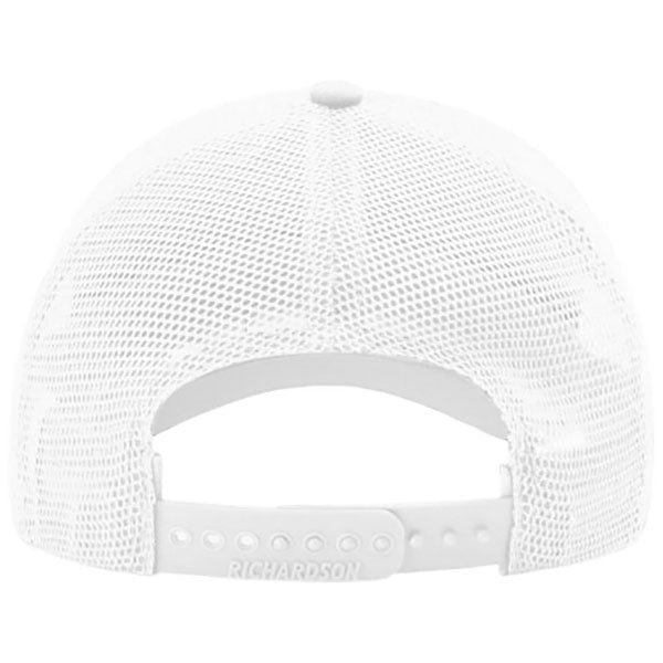 Richardson White Garment Washed Trucker