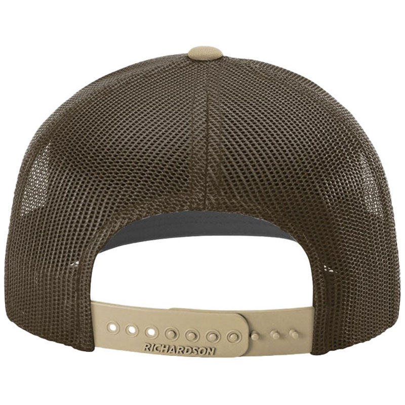 Richardson Brown/Brown/Khaki Trucker Cap