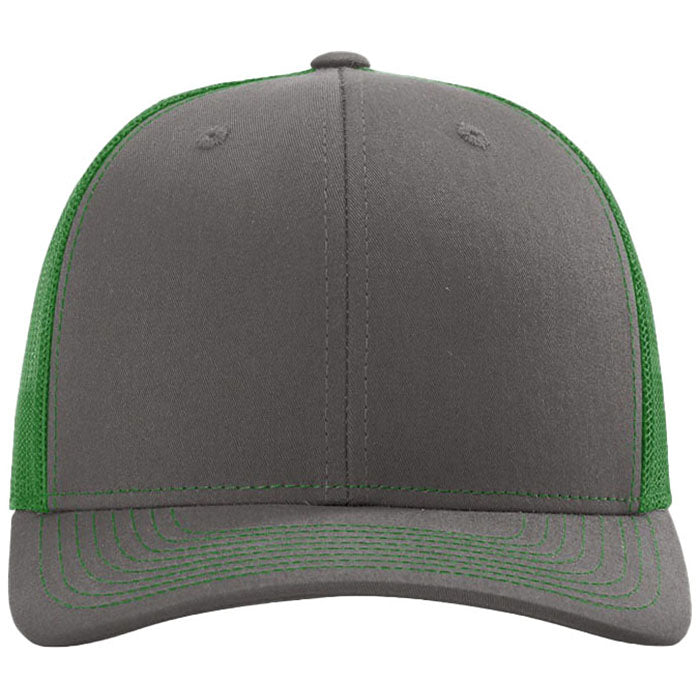 Richardson Charcoal/Kelly Trucker Cap