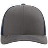 Richardson Charcoal/Navy Trucker Cap