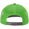 Richardson Charcoal/Neon Green Trucker Cap
