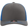 Richardson Charcoal/Royal Trucker Cap