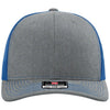 Richardson Heather Grey/Royal Trucker Cap