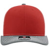 Richardson Red/White/Heather Grey Trucker Cap