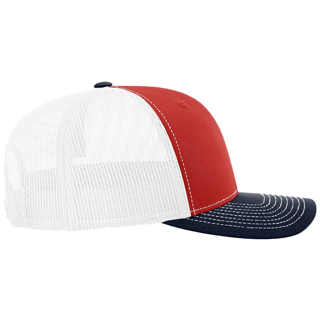 Richardson Red/White/Navy Trucker Cap