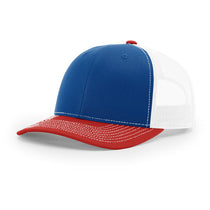Richardson Royal/White/Red Trucker Cap