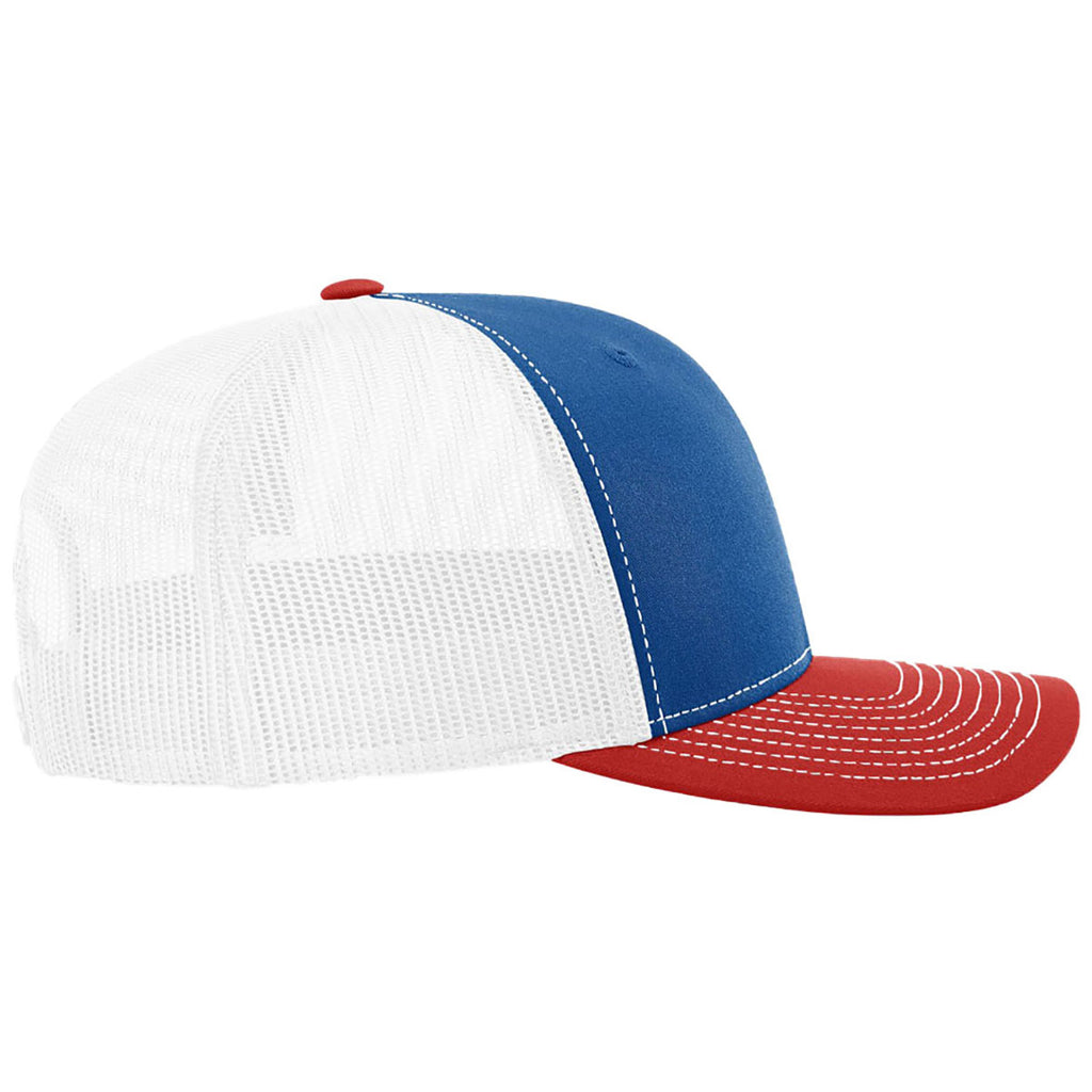 Richardson Royal/White/Red Trucker Cap