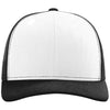 Richardson White/Black/Black Trucker Cap