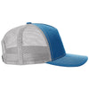Richardson Cobalt Blue/Grey Five-Panel Trucker