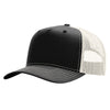 Richardson Black/Birch Five-Panel Champ Trucker