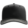 Richardson Black/Birch Five-Panel Champ Trucker
