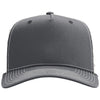 Richardson Charcoal/Ice Grey Five-Panel Champ Trucker