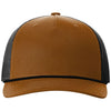 Richardson Caramel/Black/Black Five-Panel with Rope