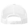 Richardson White/Navy Five-Panel with Rope