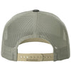 Richardson Digital Camo/Light Green Printed Five-Panel Trucker