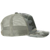 Richardson Digital Camo/Light Green Printed Five-Panel Trucker