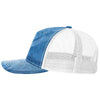 Richardson Realtree Fishing Light Blue/White Printed Five-Panel Trucker