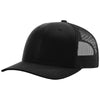 Richardson Black 112+ R-Flex Adjustable Trucker