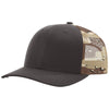 Richardson Brown/Desert Camo Printed Mesh Trucker