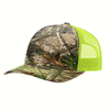 Richardson Realtree Edge/Neon Yellow Printed Five Panel Trucker Hat