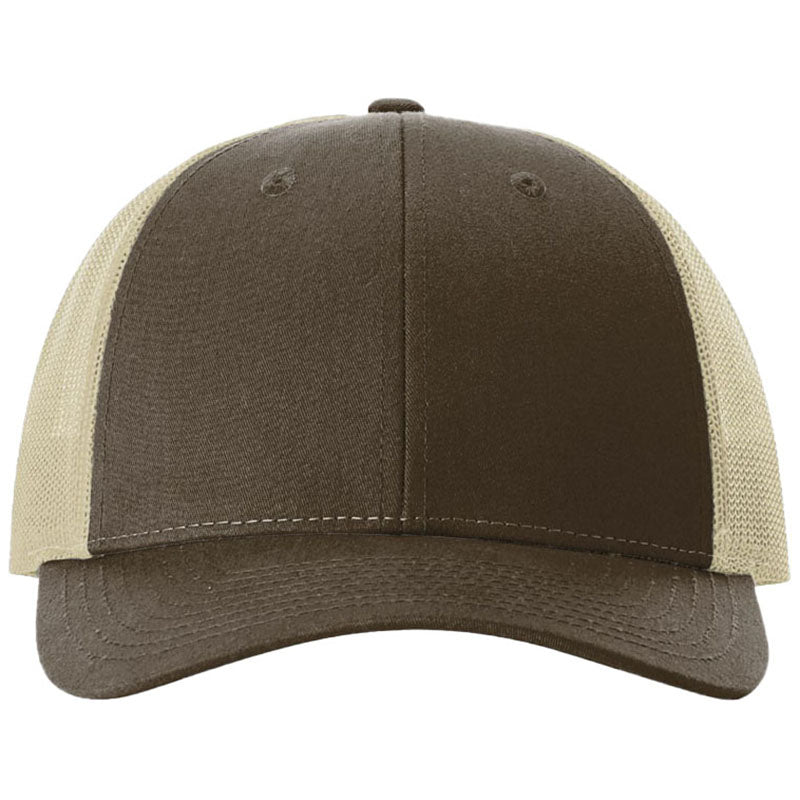 Richardson Brown/Khaki Low Pro Trucker